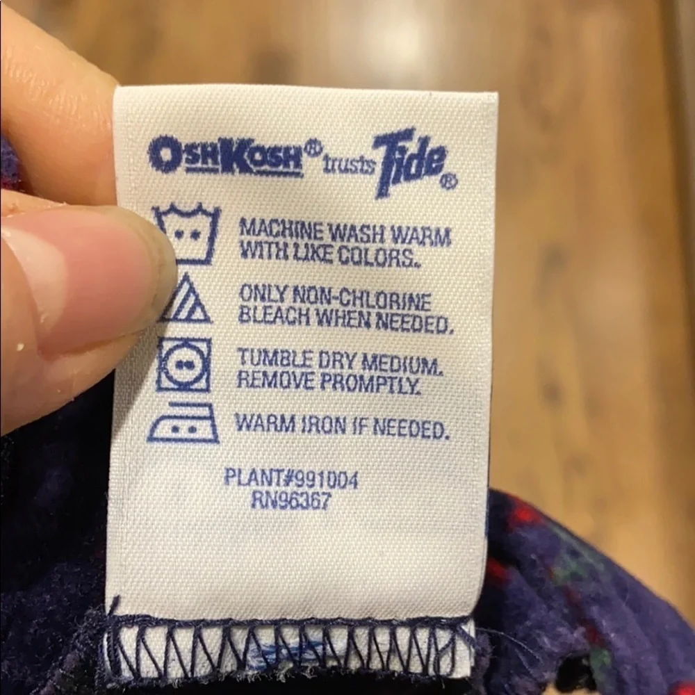 OshKosh B’gosh | Floral Velvet‎ Cotton Dress Sz 6